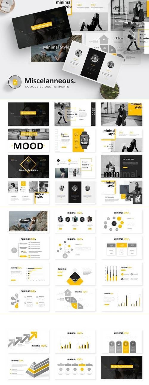 Misscelanneous - Powerpoint, Keynote and Google Sliders Template