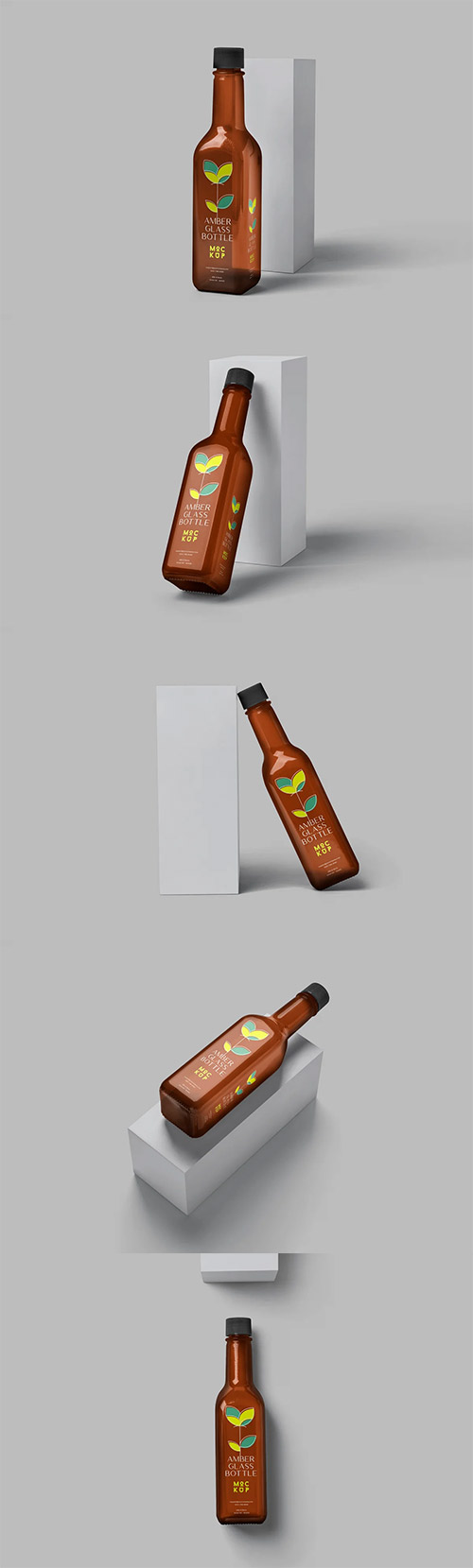 Amber Olive Oil Bottle Mockups 6993999