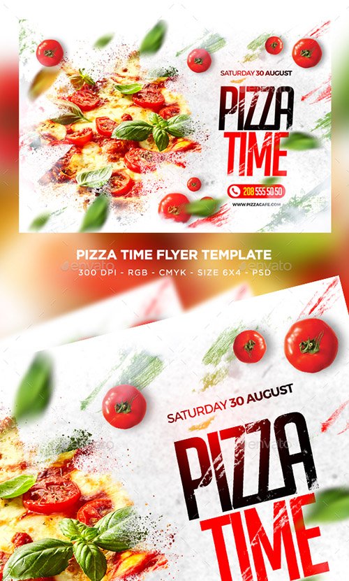 Pizza Time Flyer