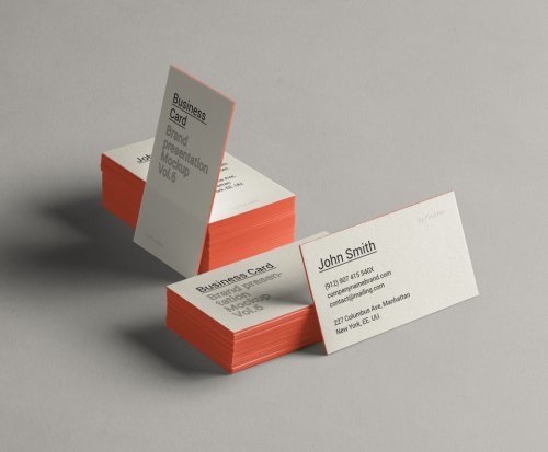 Business Card Brand Mockup Vol 6