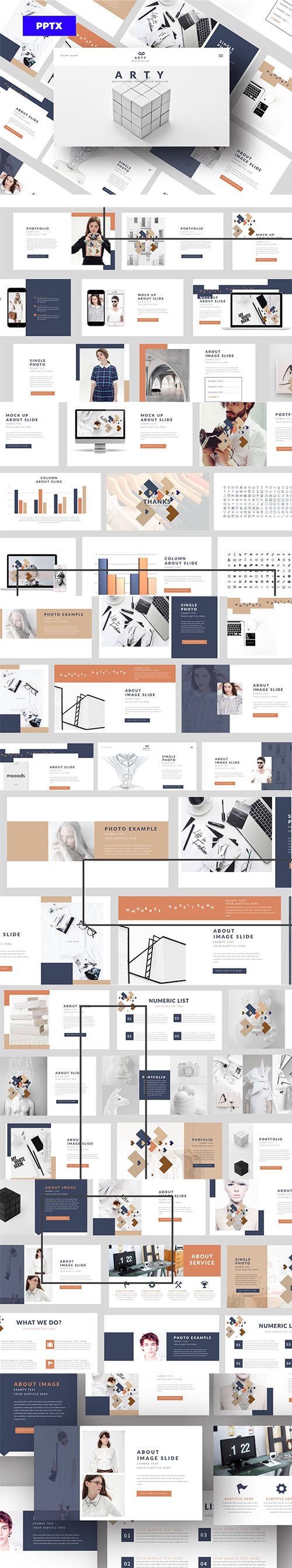 Arty - Powerpoint Template