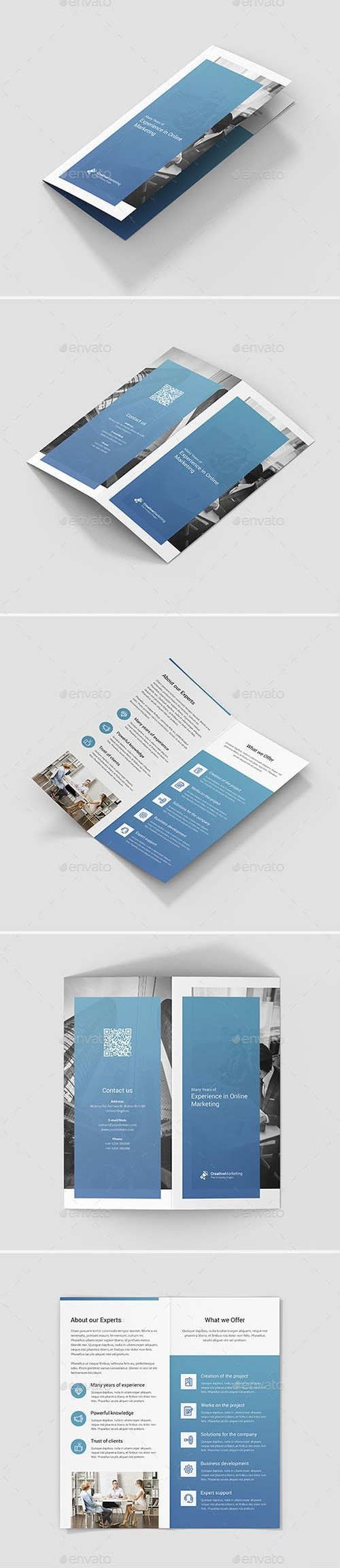 Brochure - Creative Marketing Bi-Fold DL 21403305