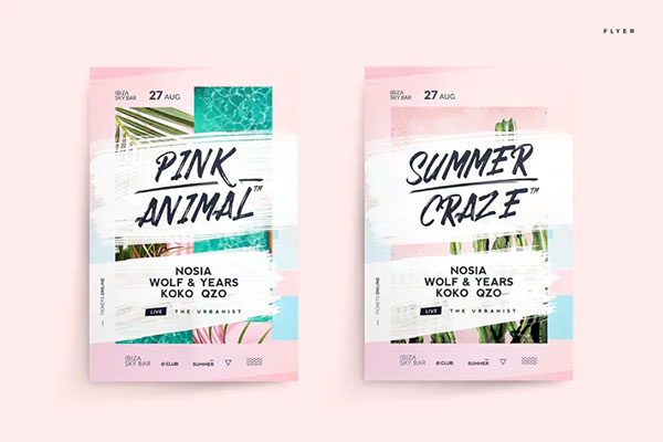 Pink Animal Flyer