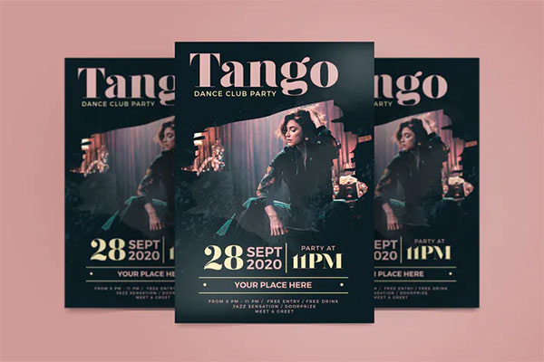 Tango Dance Flyer