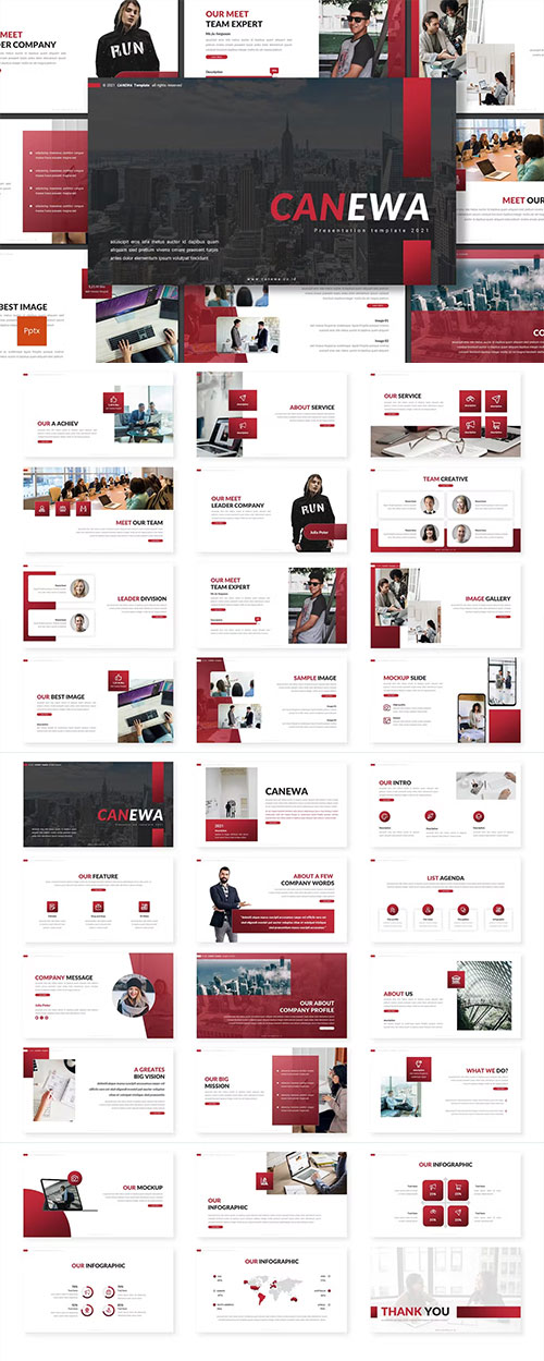 Canewa - Business Powerpoint, Keynote and Google Slides Template