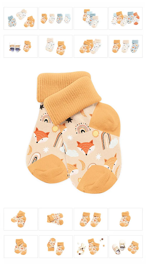 Baby Socks 16x Mock-ups 6849863