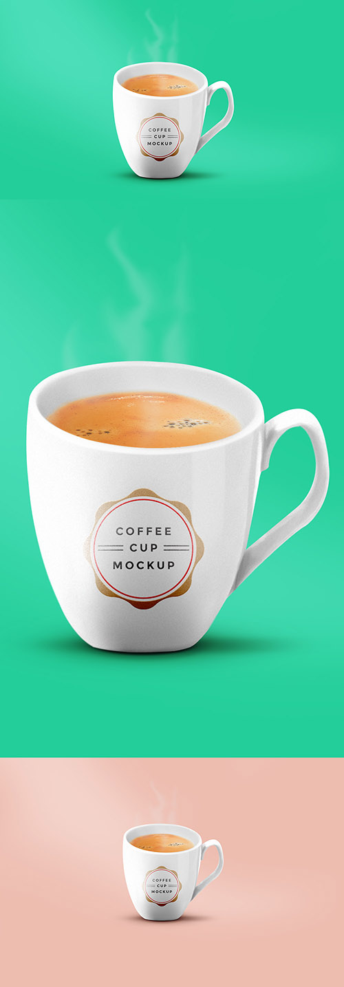 PSD Mock-Up - Coffee Cup