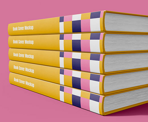 Book Covers Mockup PSD