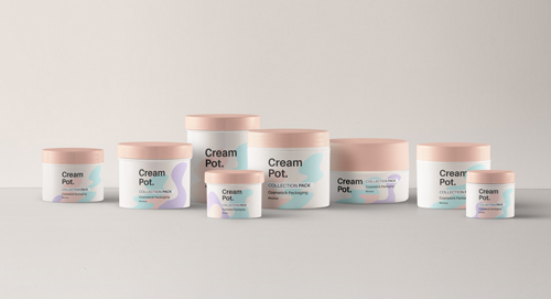 Cream Pot Cosmetic Mockup Pack