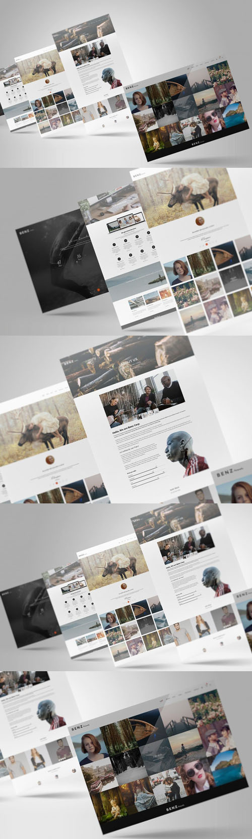 Web Showcase Mockup 08
