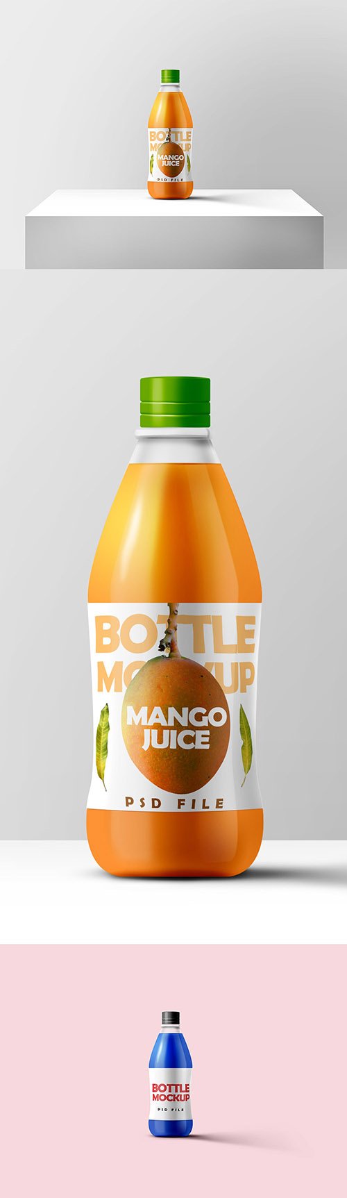 PSD Mock-Up - Juice Bottle