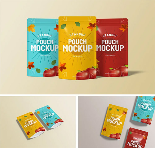 Stand Up Pouch Mockup 7266993