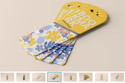 Bookmark Mockups 7327574