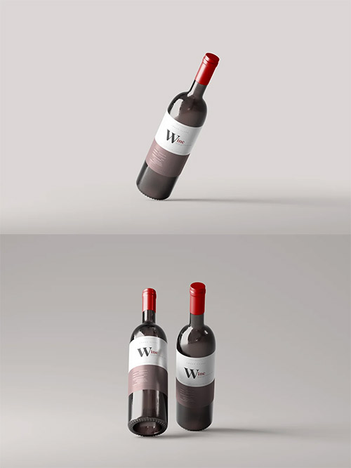 Wine Bottle Mockup 7381400