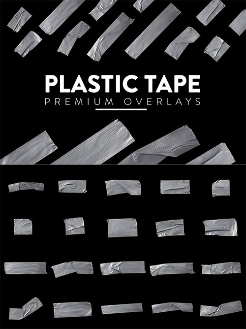 20 Plastic Tape Overlay HQ 7365485
