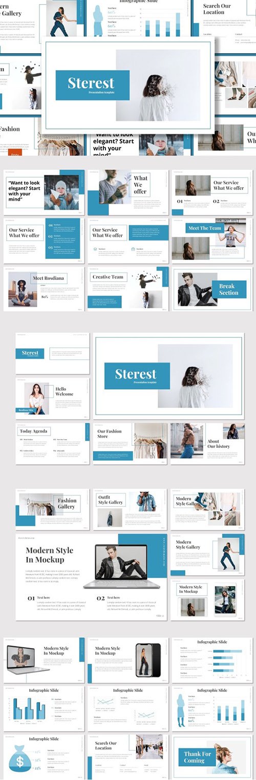 Sterest - Powerpoint Template 4280622