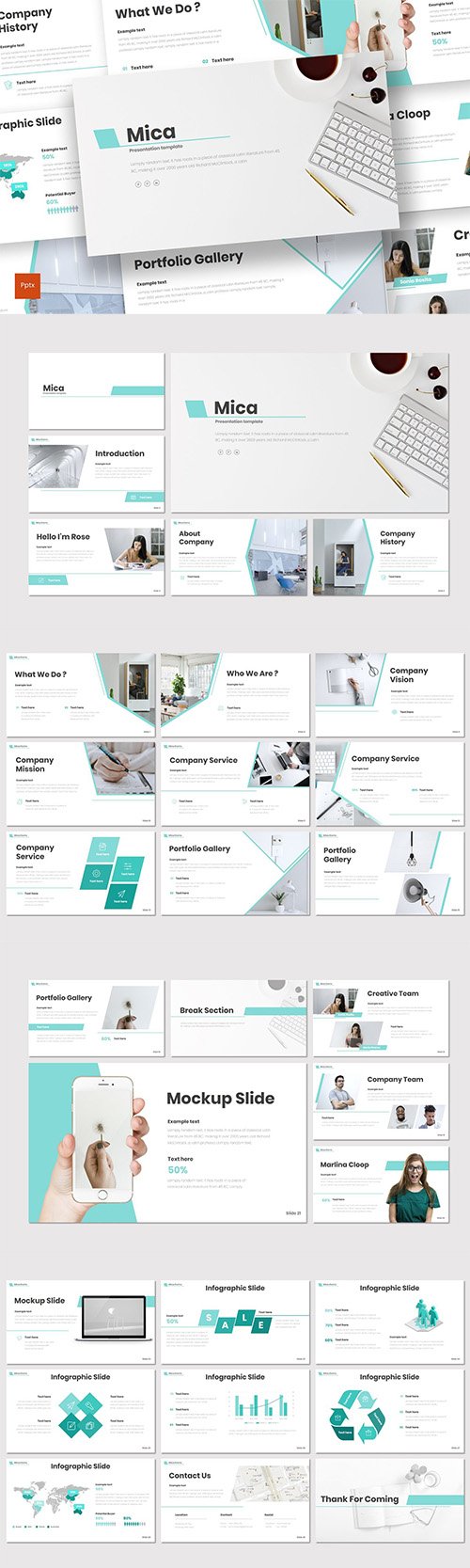 Mica - Powerpoint Template 4273180