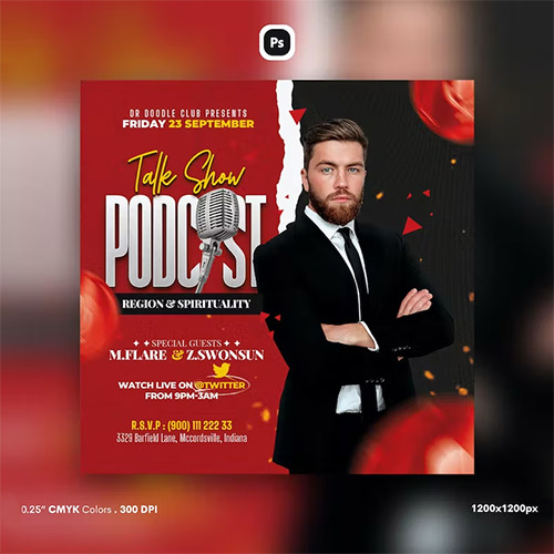 Podcast Flyer