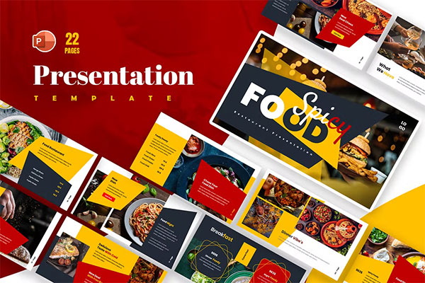 Moby Food PowerPoint Presentation Template