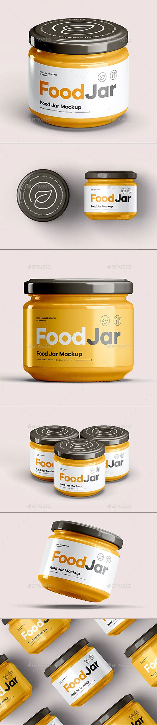 Food Jar Mock-up 2 39744306