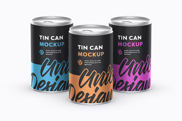 Tin Can Mockup