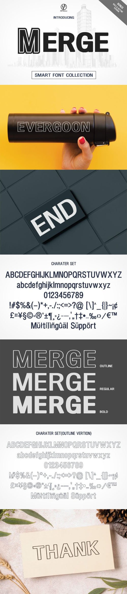Merge - Neat Sans Serif Font