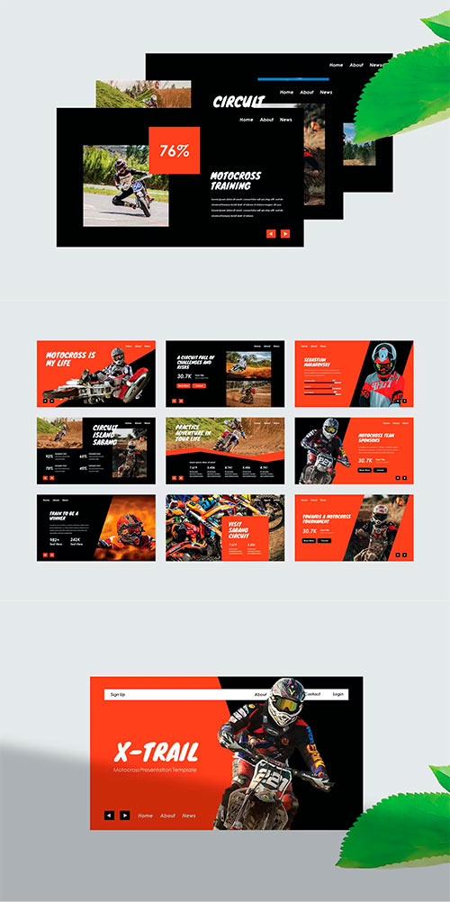 X-Trail - PowerPoint Template