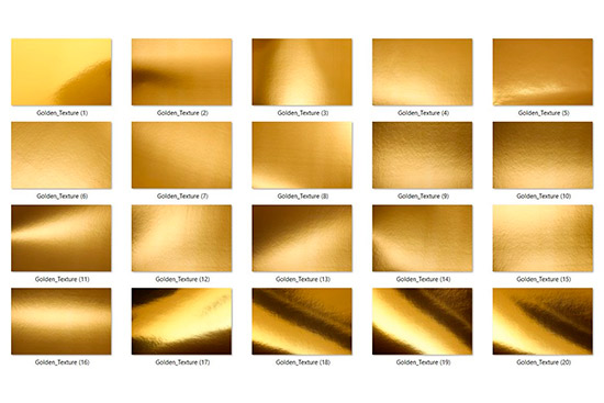 20 Gold Texture 12735558