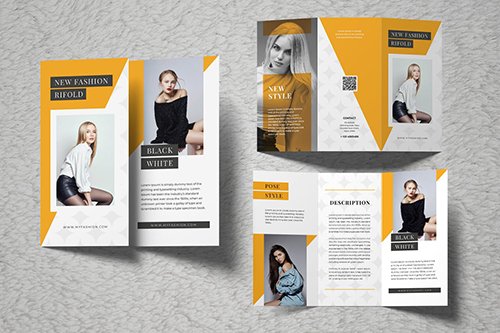 Trend Fashion Trifold Brochure