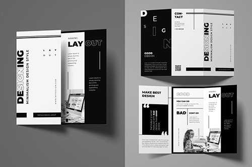 MInimalist Trifold Brochure