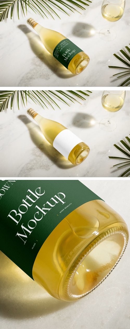 Bottle PSD Mockup Template