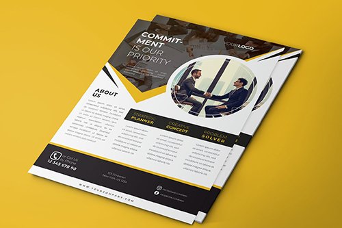 Corporate Flyer InDesign Template