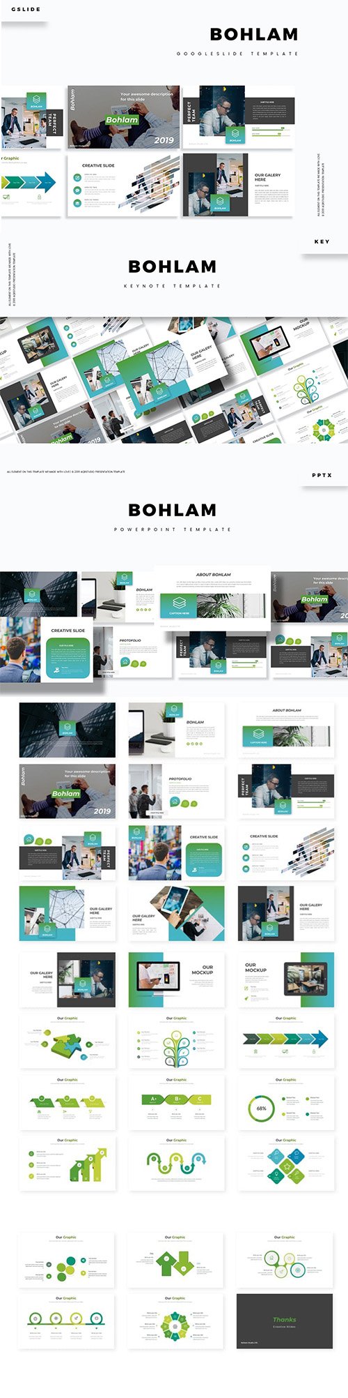 Bohlam - Powerpoint, Keynote and Google Slides Templates