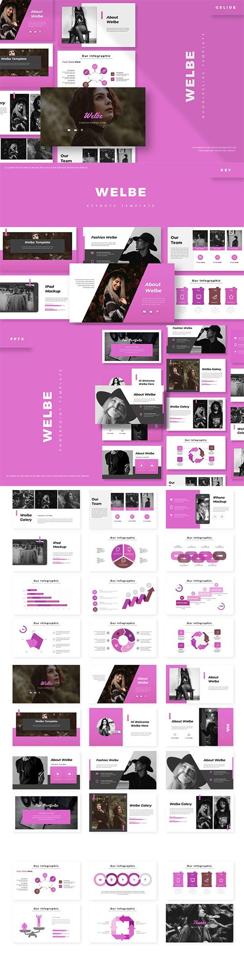 Welbe - Powerpoint, Keynote and Google Slides Templates