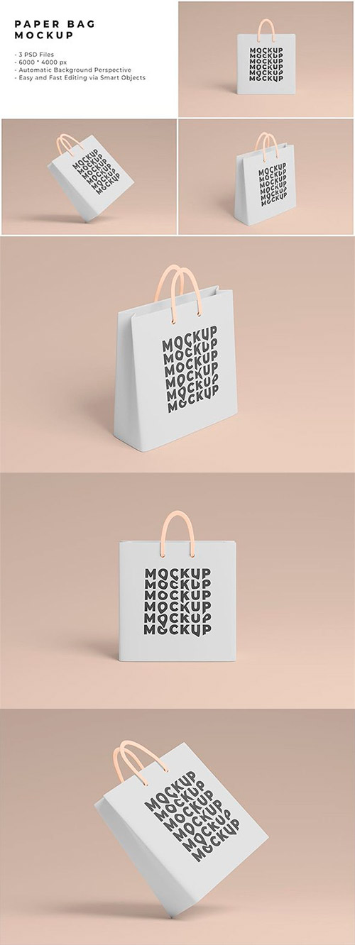 Paper Bag Mockup 69T8J3Q