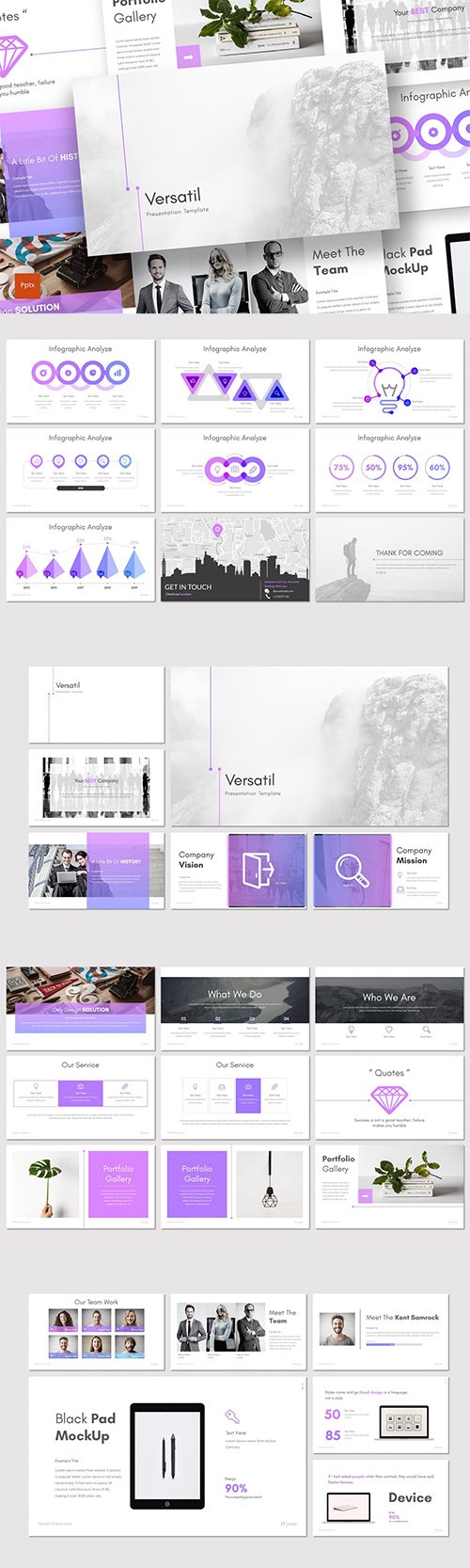 Versatil - Powerpoint, Keynote and Google Slides Templates