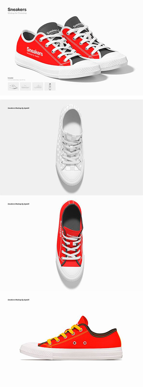 Sneakers Mockup AH8JKE3