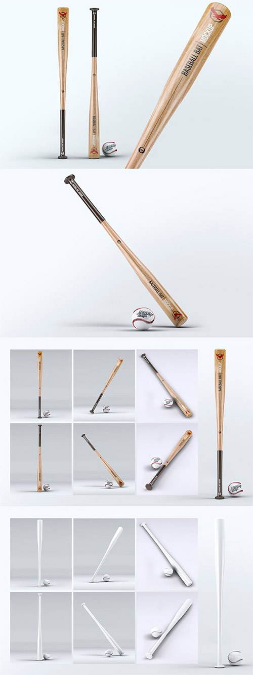 Baseball Bat Mock-Up V8NWRYM