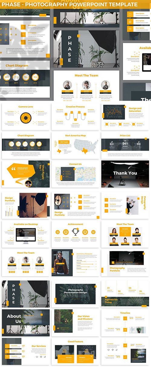 Phase - Photography Powerpoint Template