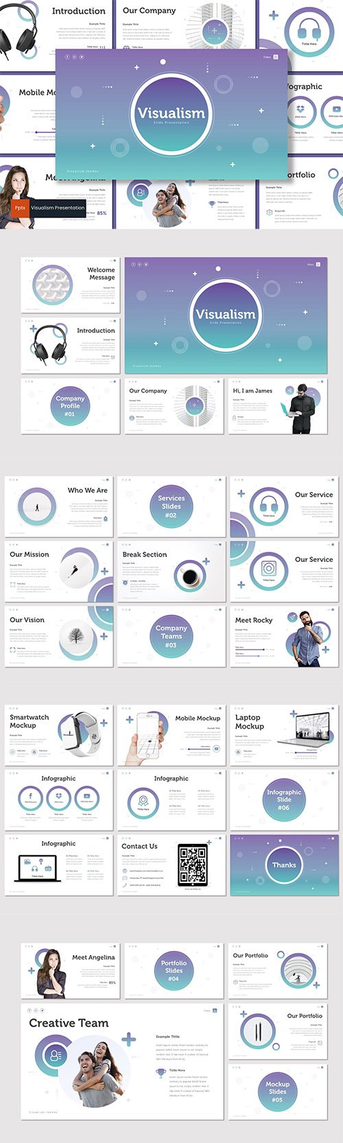 Visualism - PowerPoint, Keynote and Google Slides Templates