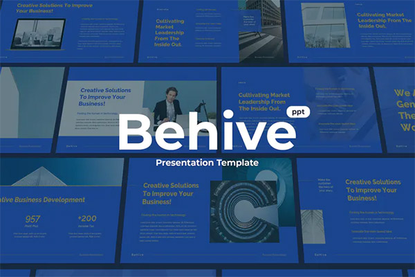 Behive - Powerpoint Template Presentation