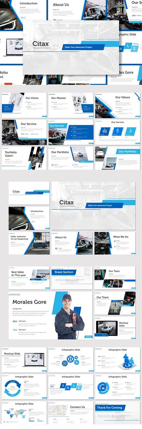 Citax - Powerpoint, Keynote and Google Slides Templates