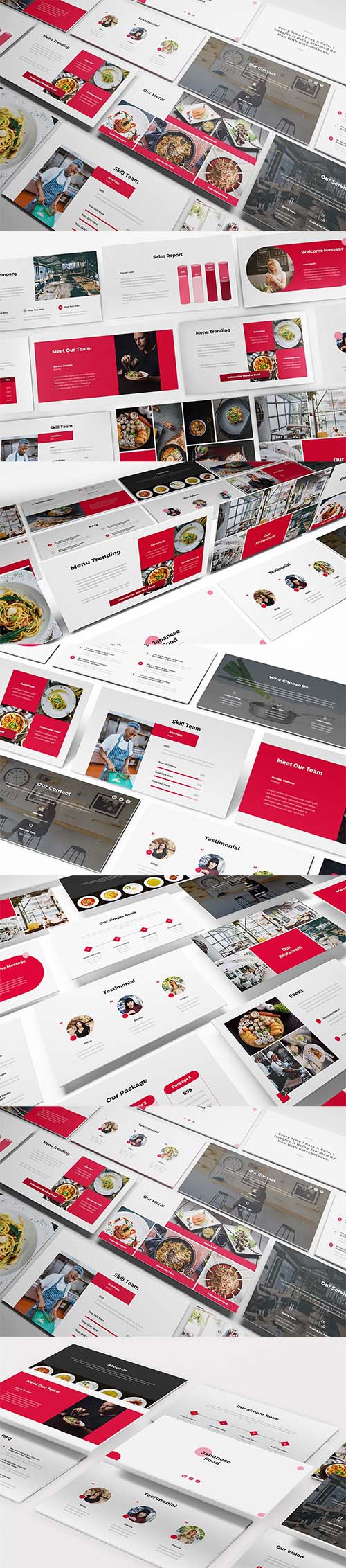 Japanese Food Powerpoint Template