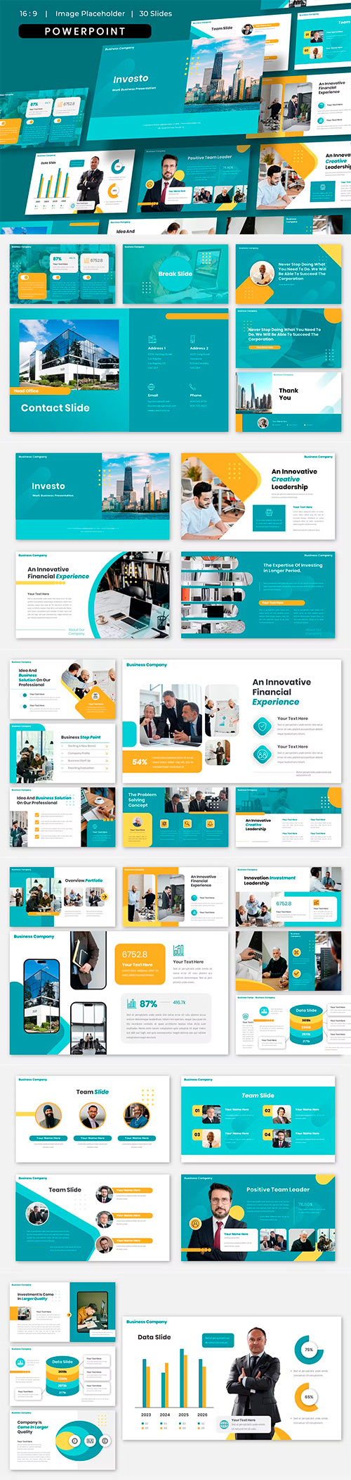 Investo - Investation Business Powerpoint Template