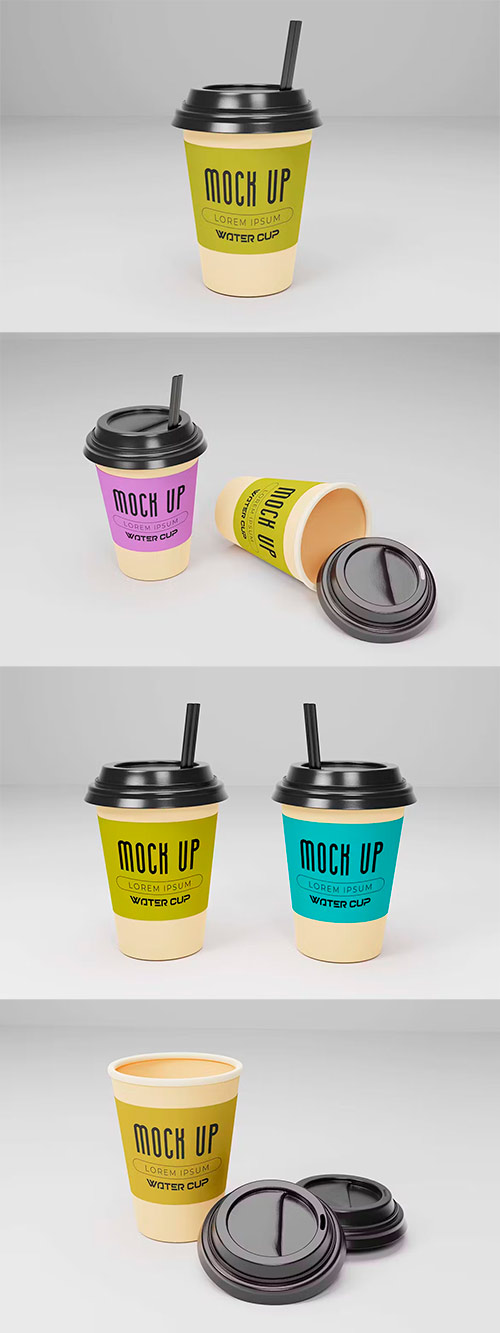 Paper Cup Mockups EXE9T5G