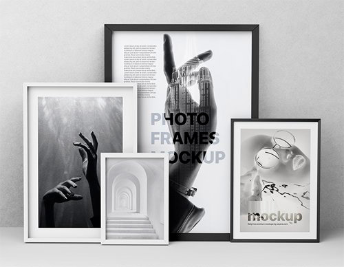 Picture Frames PSD Mockup Template