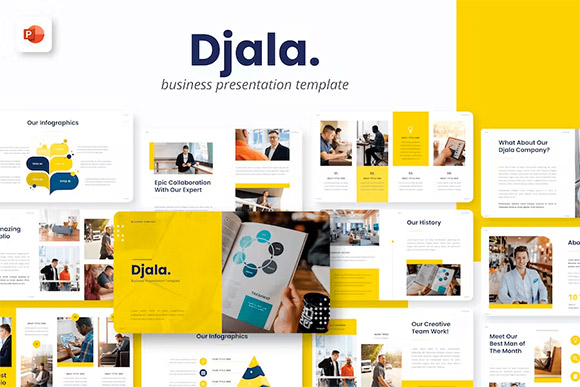 Djala Business PowerPoint Template