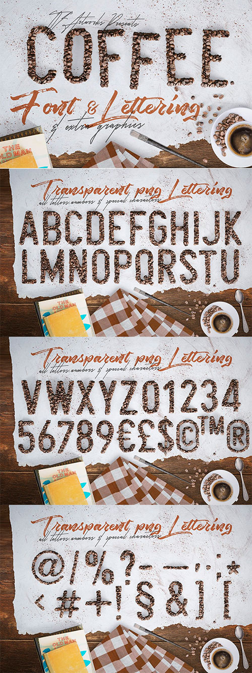 Coffee Beans - Font & Lettering