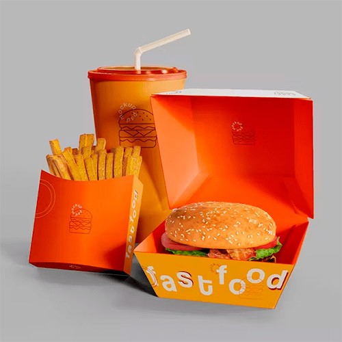 Fast Food Mockup NR9MXLL