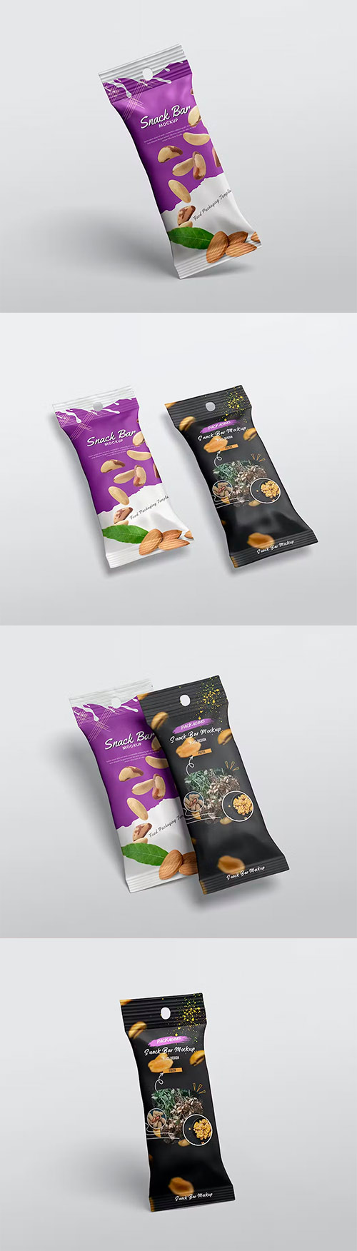 Snack Bar Packaging Mockup 96W6VLT